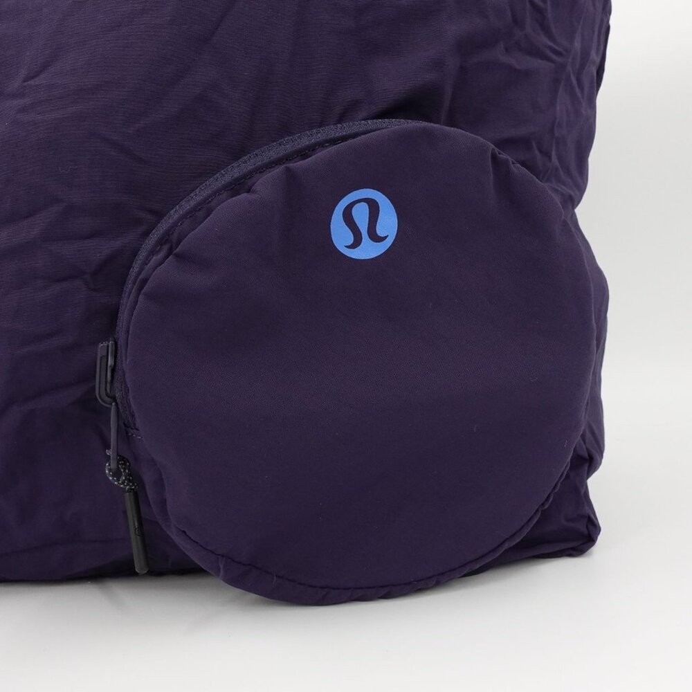 Lululemon Packable Large Tote 30L Night Sea Blue OS - Picture 12 of 16